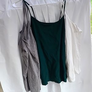 Lot of 3 Time and Tru 3x camis